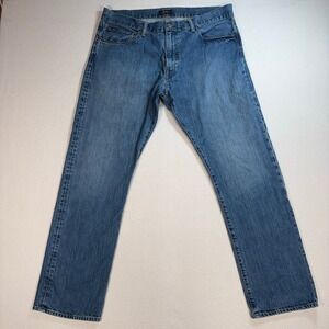 Polo Ralph Lauren Hampton Jeans Men 36 (fits 38x32) Blue Relaxed Straight Cotton